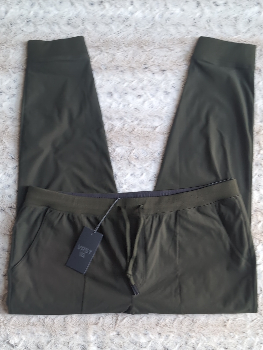 VRST Limitless Green Slim Fit 4-Way Stretch Jogger
